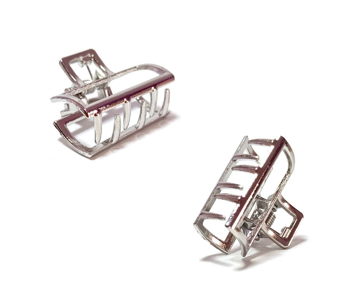 2 Small Hair Clips Claws Mini Hair Claws Clips for Women Girls Thick Thin Fine