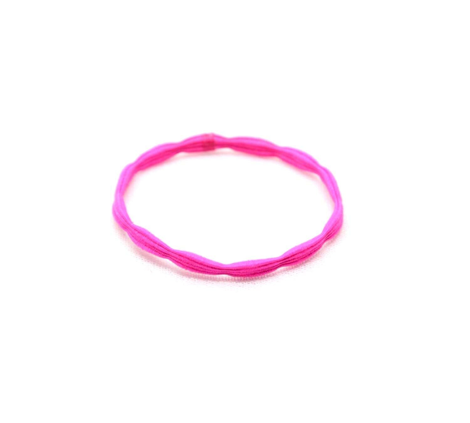 Colourful Hair Bands Mini Children Elastic Rope Thin Hair Rubber Bands Bobbles