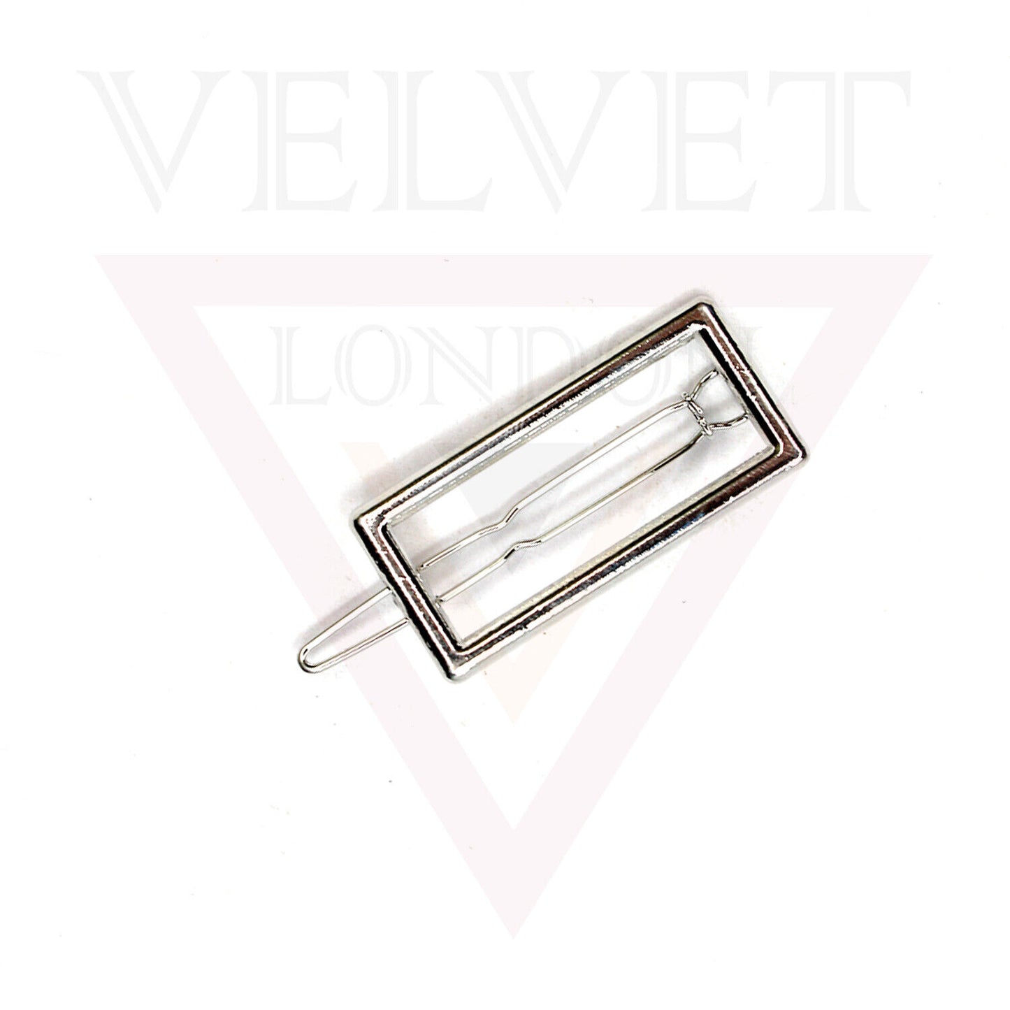 Silver Korean Clip Hair Clip Metal Hair Pin Sliders Minimalist Grips Barrettes 