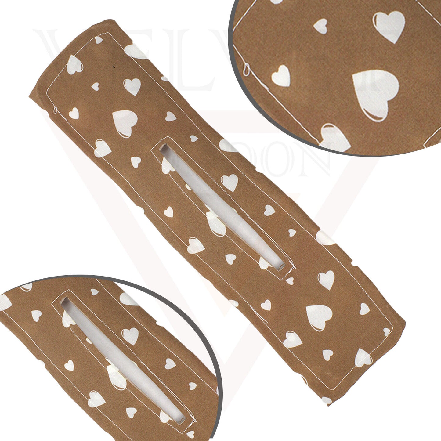 Twister Knotted Wire Headband Heart Designs Bun Hair Bun Maker Magic French