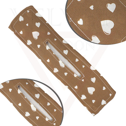 Twister Knotted Wire Headband Heart Designs Bun Hair Bun Maker Magic French