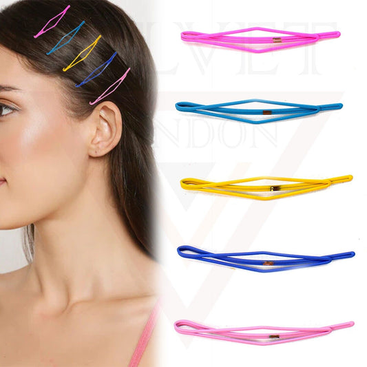 5x Bobby Pins Metal Hairpins Hair Clips Grip Styling Hair Accessories for Girls