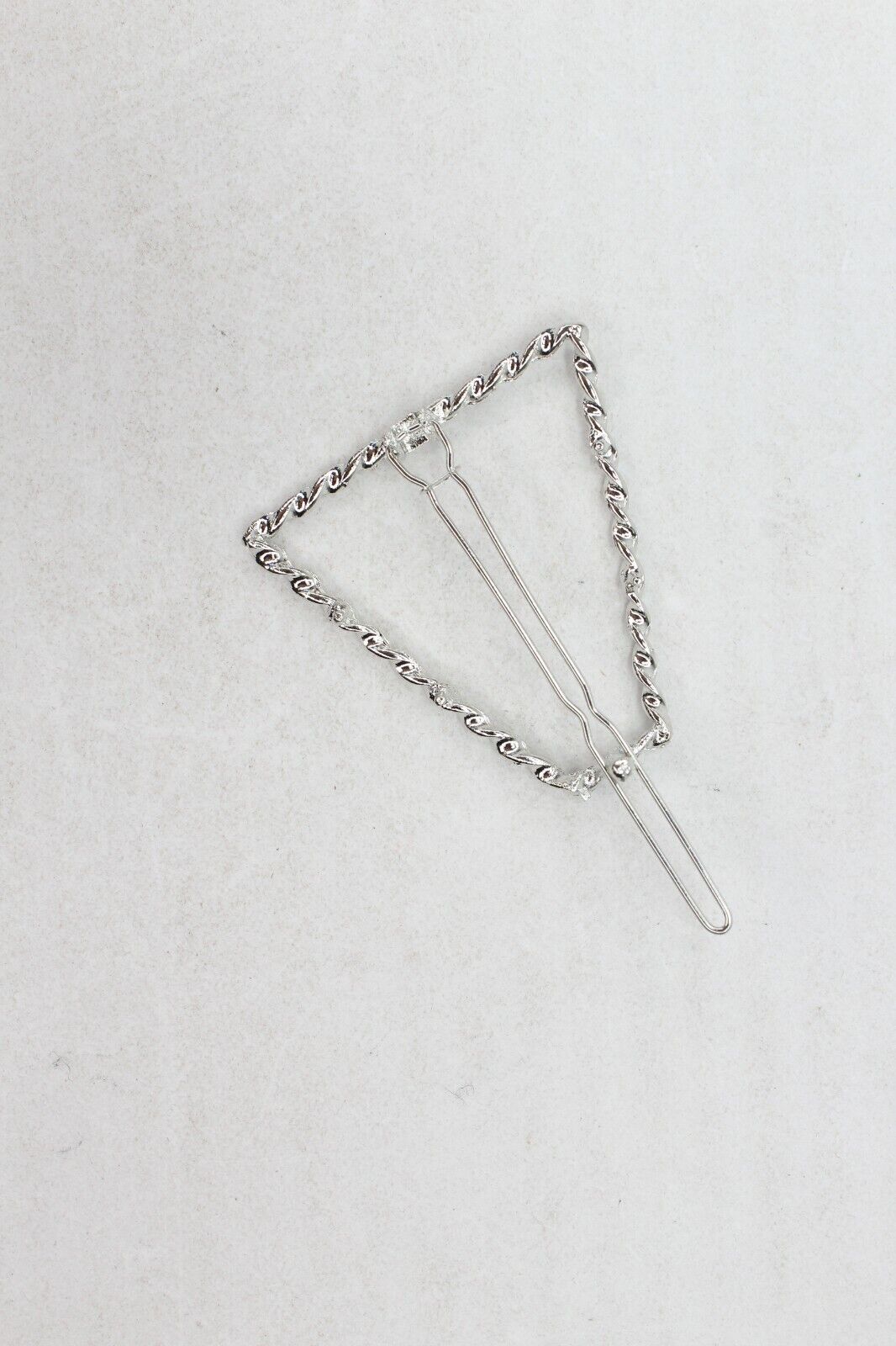 Hair Clips Clamp Silver Wava Metal Hair Pin Sliders Korean Clips Grip