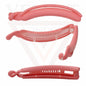 Banana Clips Hair Clamp Matte Dotted Twist Hair Clips Pins Comb Ponytail Holder