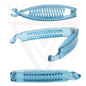 Banana Clip Transparent Non-Slip Fishtail Ponytail Holder Hair Clips Clamp Comb