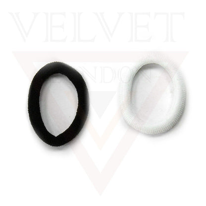 50x Black & White Hair Band Niyyon Bobbles Elastics Ties Baby Girl Headband