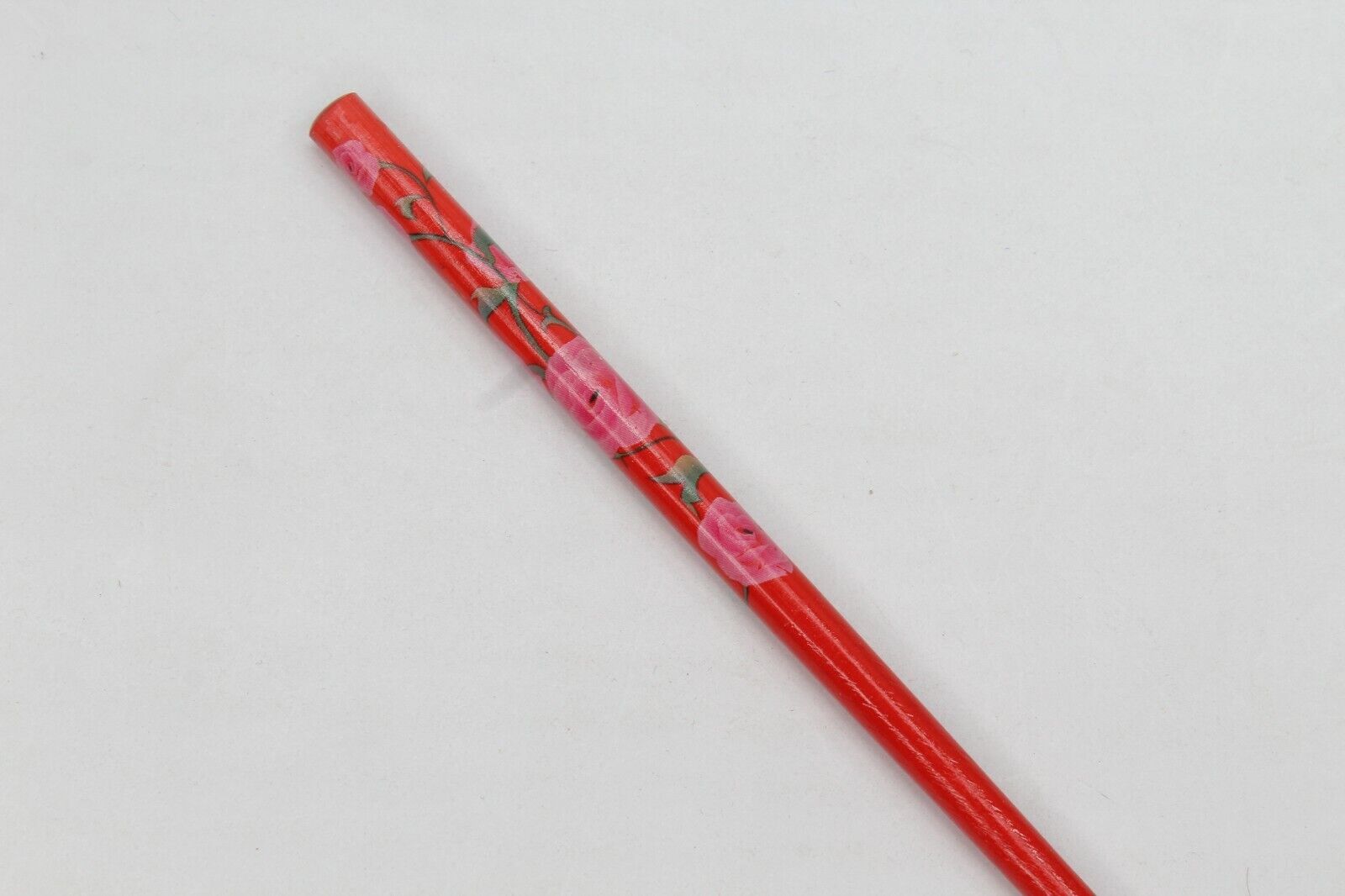 2x Wooden Unique Girls Bun Holder Japanese Style Floral Hair Wood Chopsticks