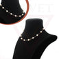 Pearl Necklace Golden Chain Choker Vintage Wedding Bridal Jewelry Gift For Her
