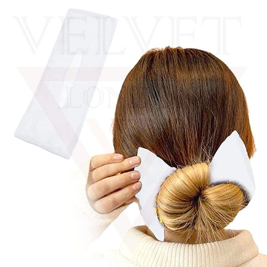 White Magic Hair Bun Maker Bands Knotted Wire Headband French Twist Hair Tools