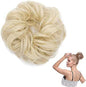 Curly Messy Bun Hair Piece Bobble Scrunchie Lady Natural Fake Hair Extensions