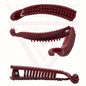 Banana Hair Clip Bubble Hair Clamp Fishtail Ponytail Holder Twist Hair Clip Grip