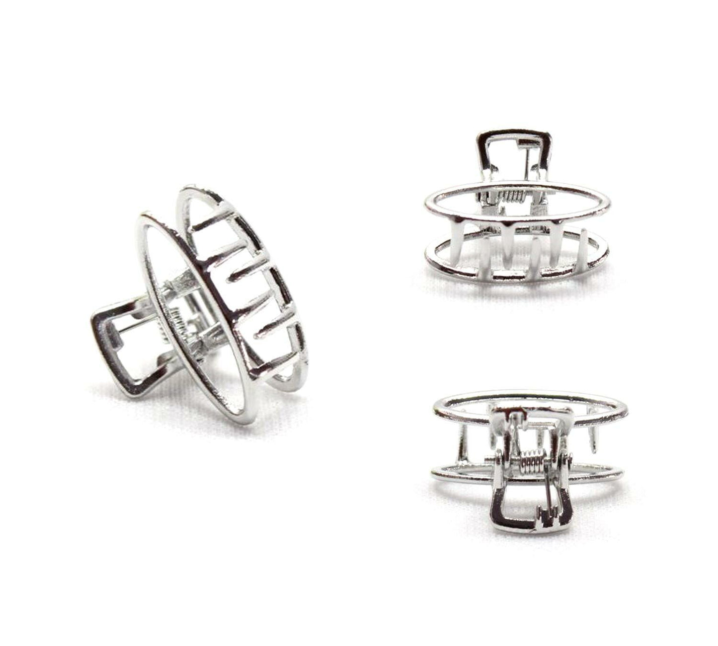 2 Small Hair Clips Claws Mini Hair Claws Clips for Women Girls Thick Thin Fine