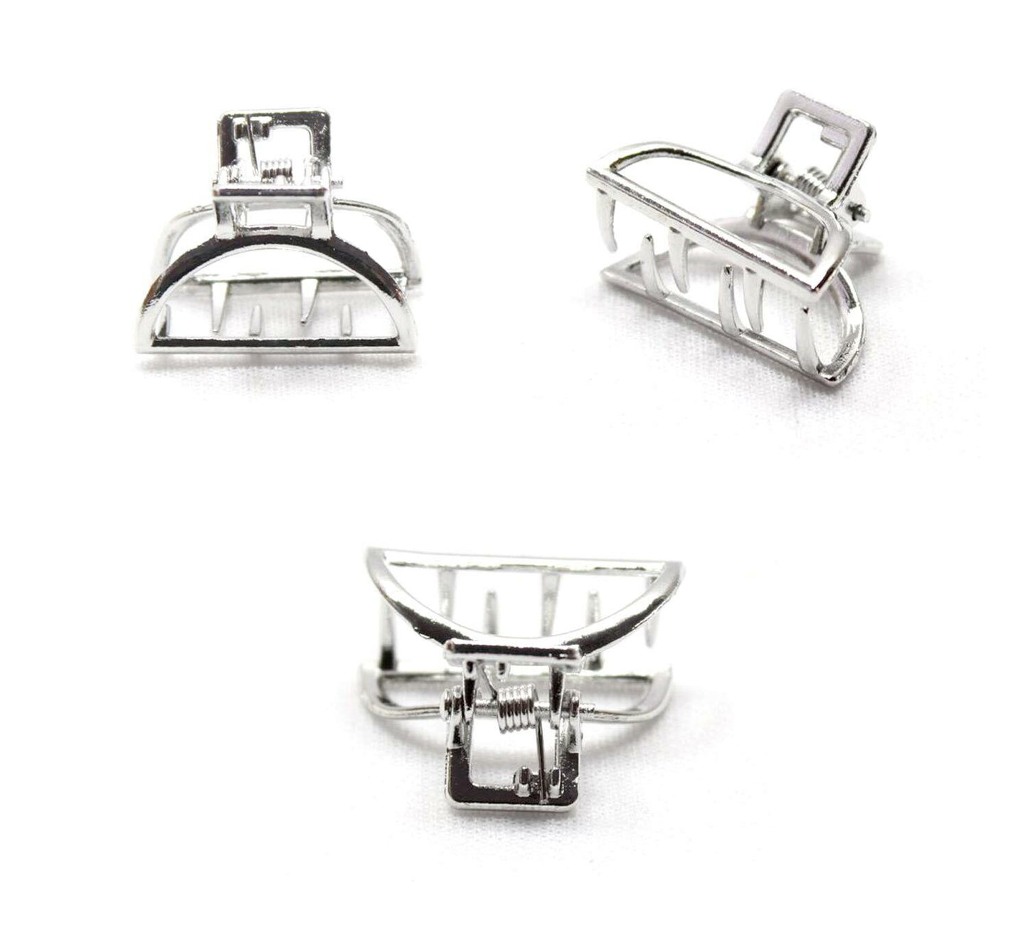 2 Small Hair Clips Claws Mini Hair Claws Clips for Women Girls Thick Thin Fine