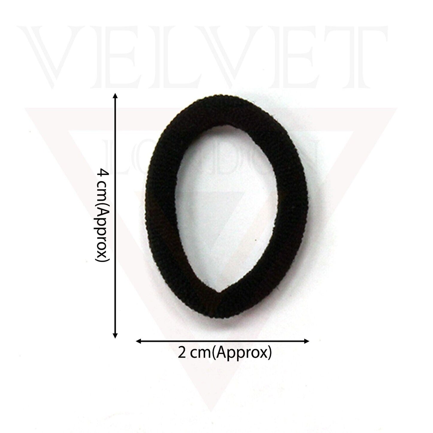 50x Black & White Hair Band Niyyon Bobbles Elastics Ties Baby Girl Headband