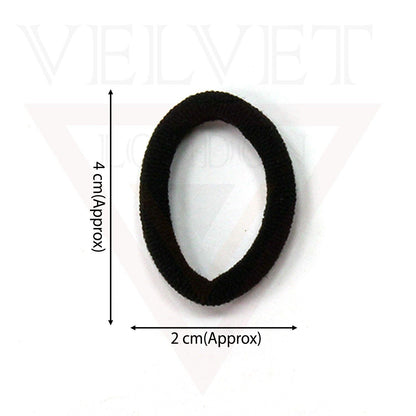 50x Black & White Hair Band Niyyon Bobbles Elastics Ties Baby Girl Headband