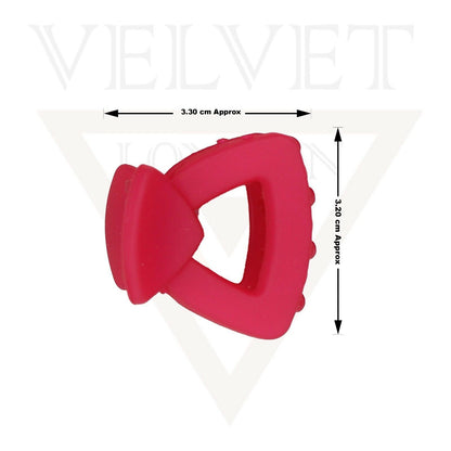 Hair Claw Clips Small Hair Clamp Neon Mini Jaw Claw Clutcher Barrette Hairpins
