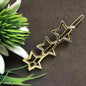 Golden Hair Clip Metal Hair Pin French Sliders Minimalist Clip Barrettes Grips 