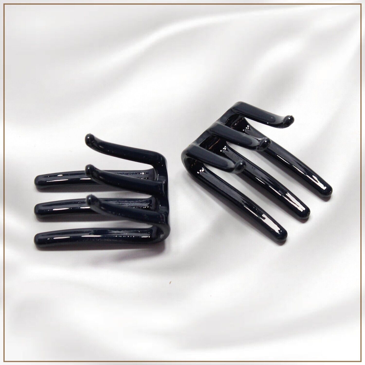Headbands Earrings Sock Clips Valentine's Day Gift Girls Black Hair Accessories