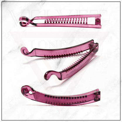 Barley Twist Hair Comb Banana Hair Clip Ponytail Clamp Grip Slide Fish Clip