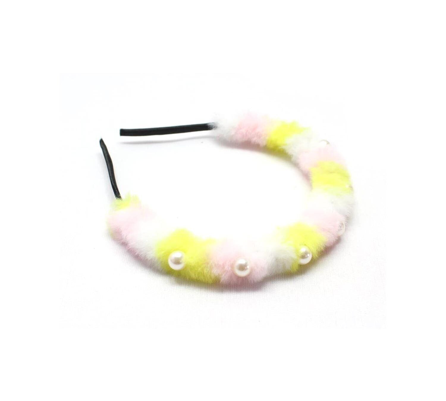Pearl Hair Bands Fur Headbands Cute Unicorn Hair Hoop Hair Accessories for Girls