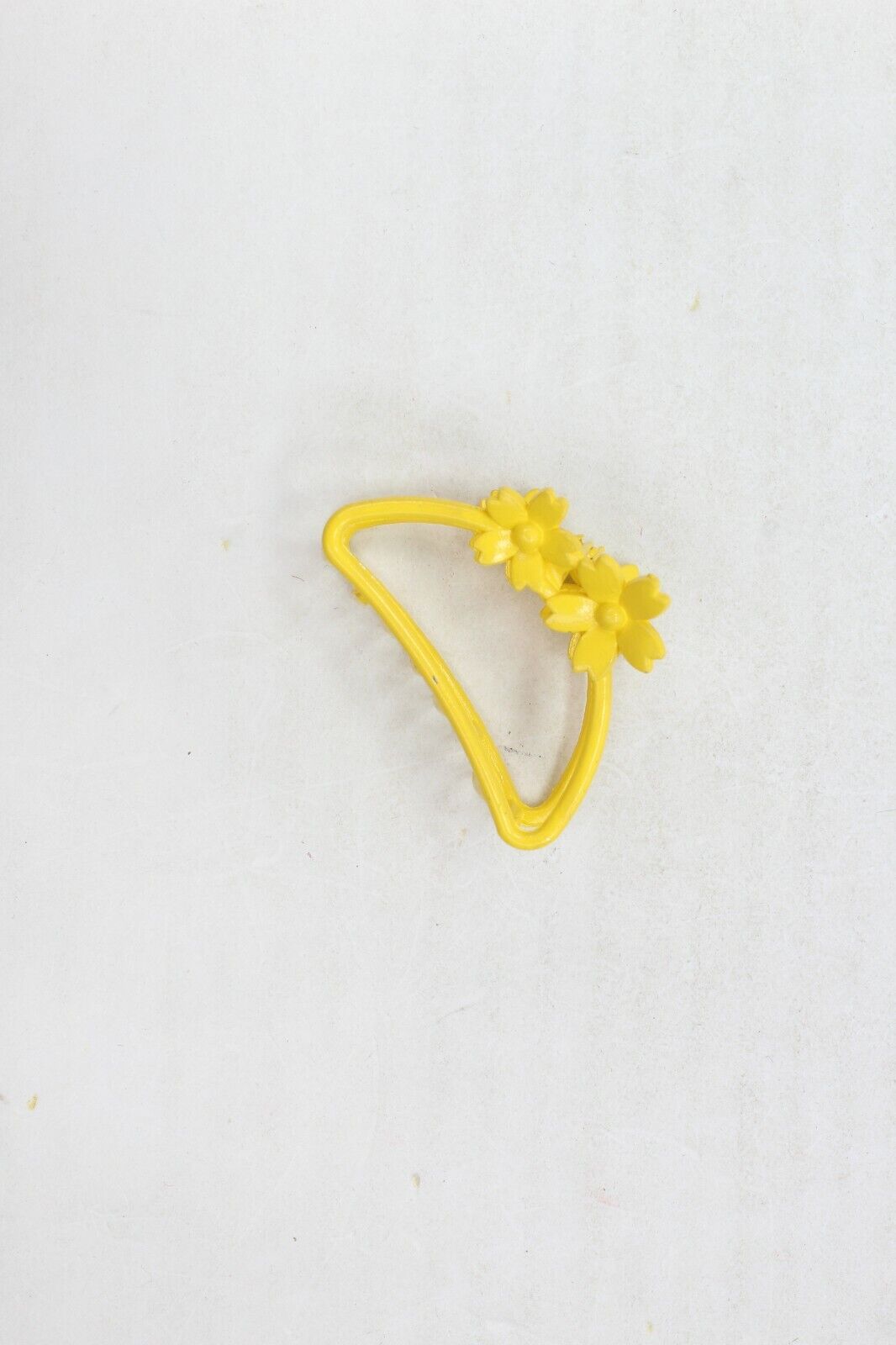 Matte Hair Claw Clip Metal Flower Clutcher Non-slip Frosted Barrette Jaw Clamp