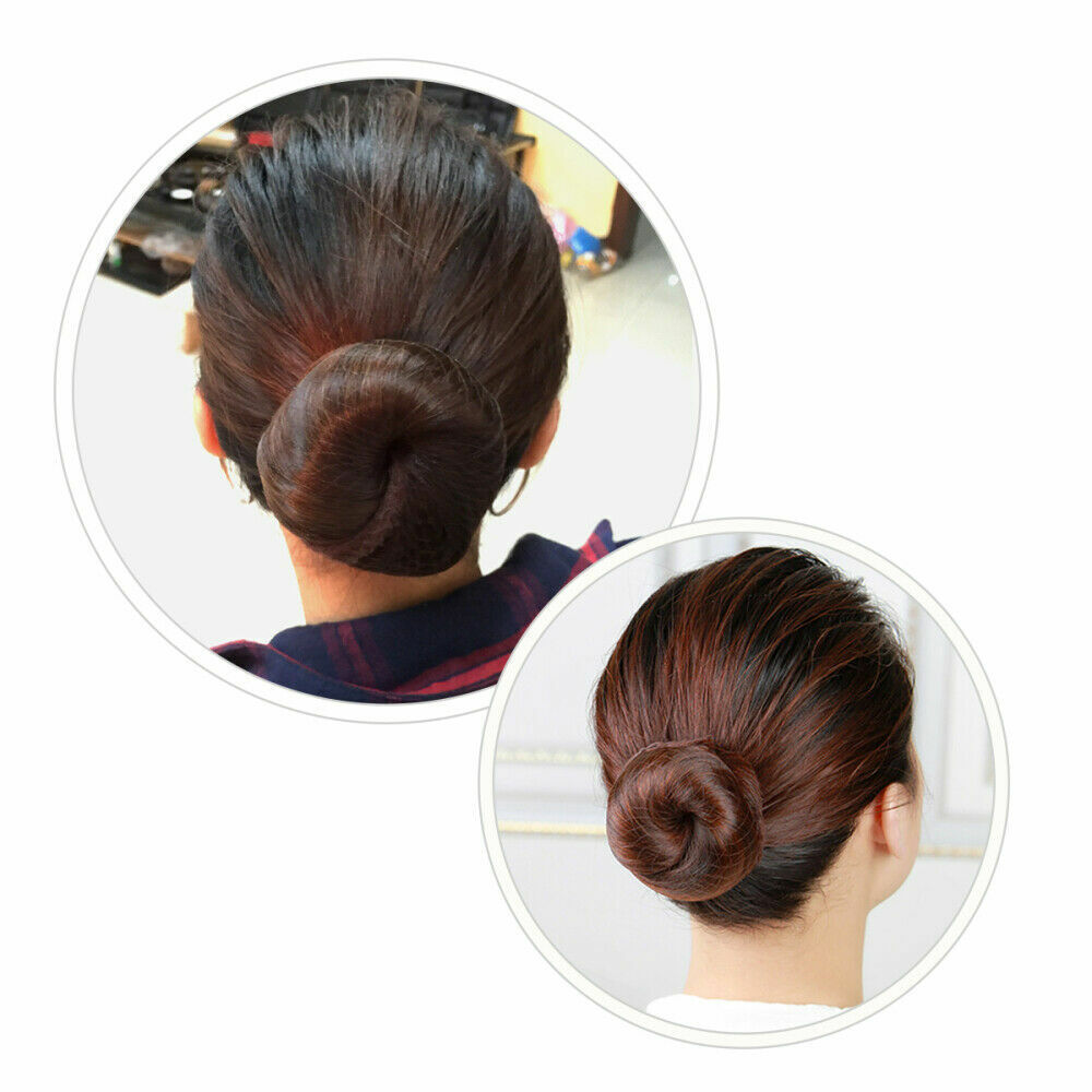 Black Invisible Hair Nets Elastic Edge hair nets for buns Hair Styling Bun Net