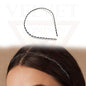 2x Headband Wave Twist Style Black Hair Hoop Men/Women Hair Band Headwear Unisex