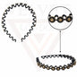 Non-slip Hair Band Flower Pearl Headwear Headband Diamond Hair Hoop New