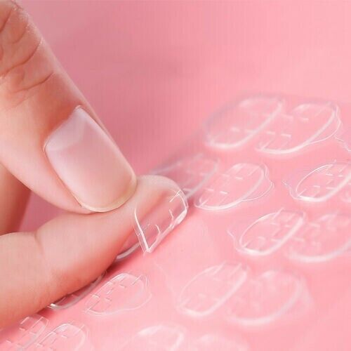 Adhesive Nail Tabs for Press On Nails Ultra Thin & Waterproof False Nail Sticky