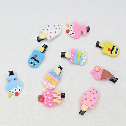 Cartoon Hair Clips Mix Design Baby Hairpin Kids Crocodile Clips Girl Hair Grips