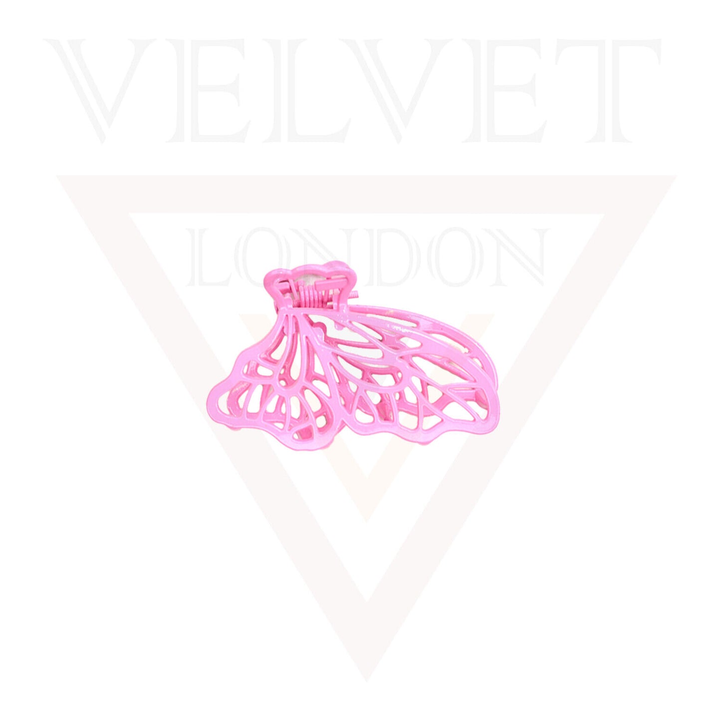 Metal Hair Claw Clips Frosted Hair Clamp Butterfly Matte Clutcher Hair Jaw Claw