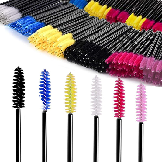 10 Pcs lash brushes eyebrow spoolie eyelash brush spoolie mascara wands