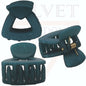 Hair Claw Clips Small Hair Clamp Neon Mini Jaw Claw Clutcher Barrette Hairpins