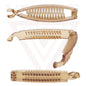 Banana Clip Transparent Non-Slip Fishtail Ponytail Holder Hair Clips Clamp Comb