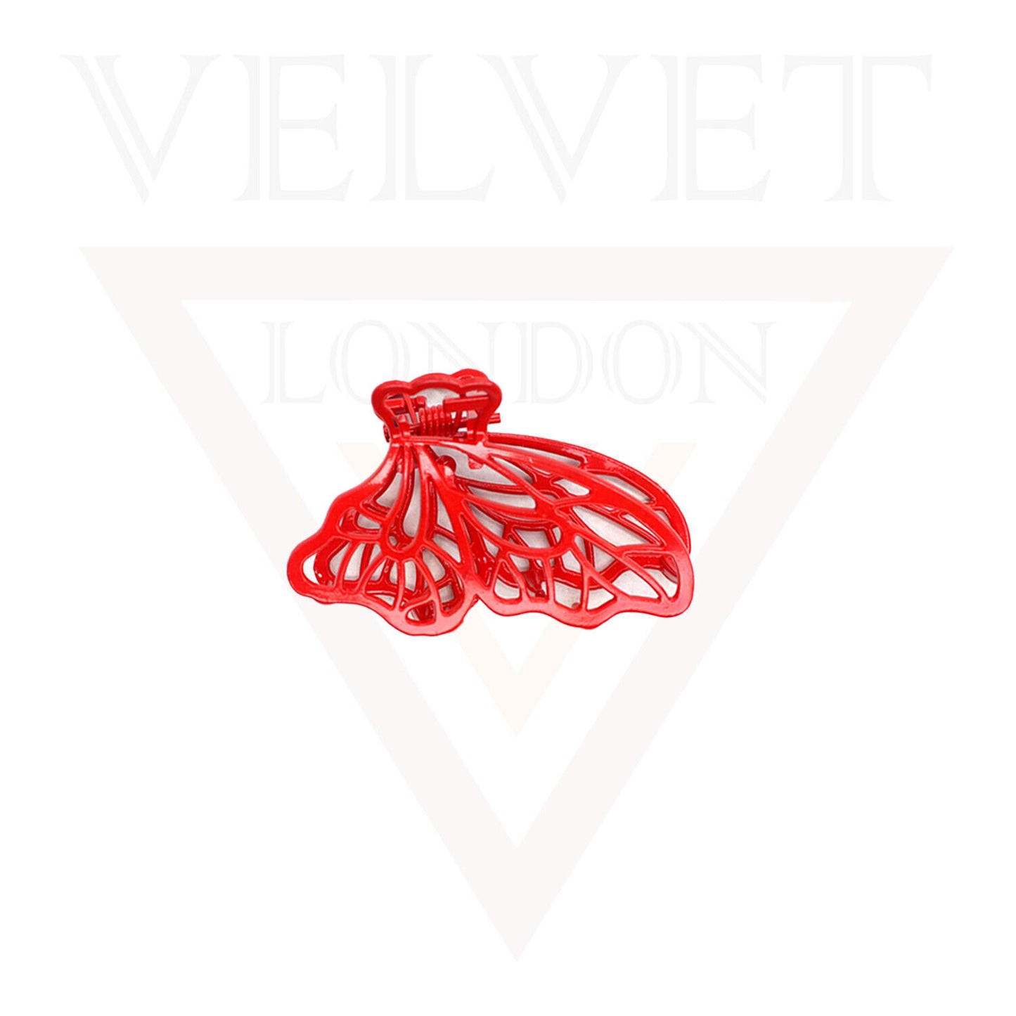 Metal Hair Claw Clips Frosted Hair Clamp Butterfly Matte Clutcher Hair Jaw Claw