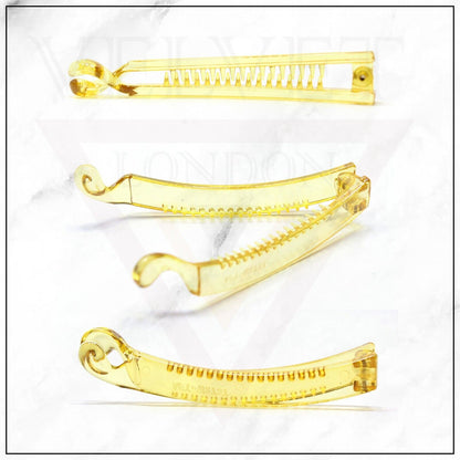 Barley Twist Hair Comb Banana Hair Clip Ponytail Clamp Grip Slide Fish Clip