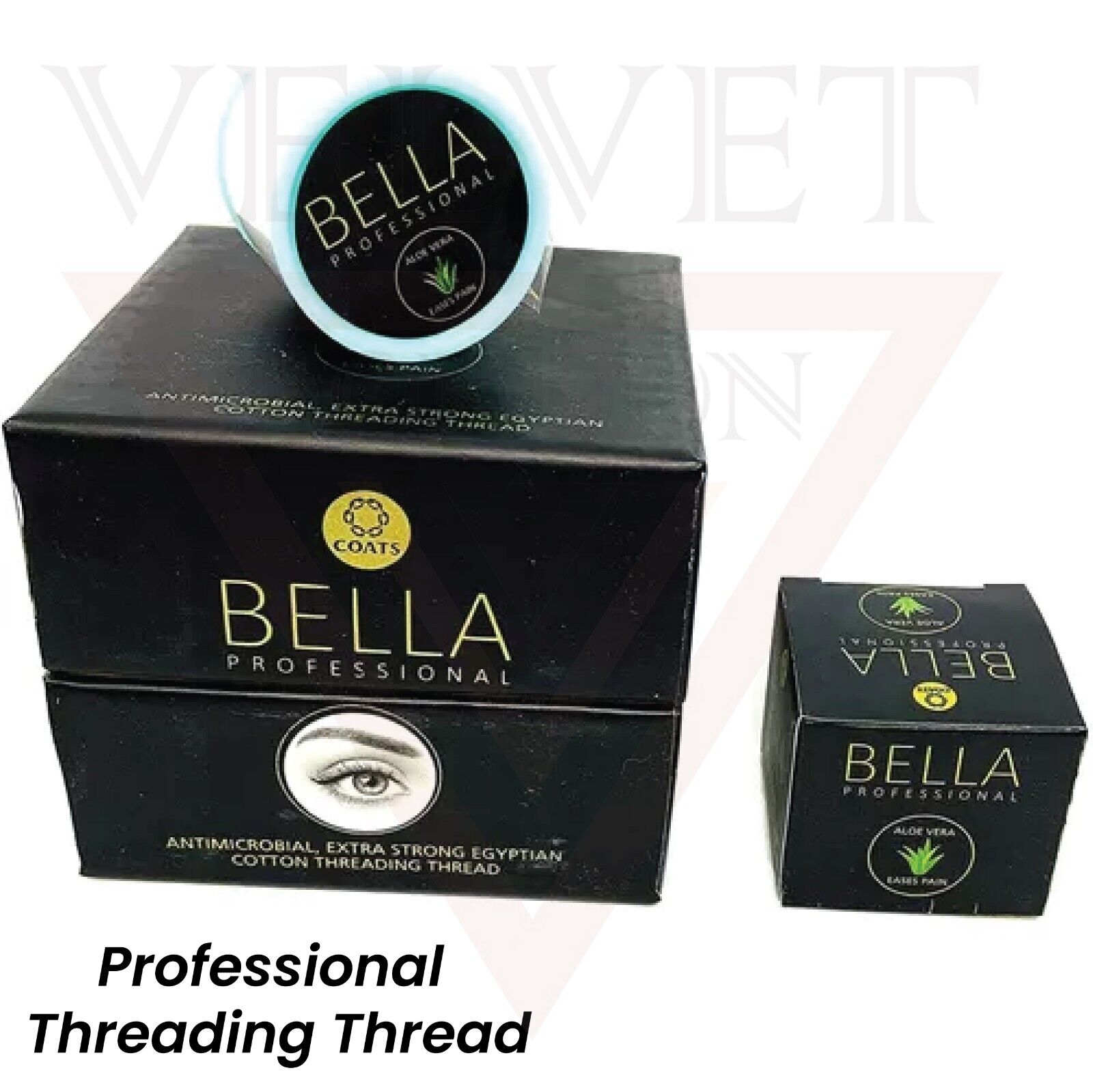 Bella Professional Eyebrow Threading Threads Antibacterial Facial Hair Removal