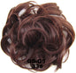 Curly Messy Bun Hair Piece Bobble Scrunchie Lady Natural Fake Hair Extensions