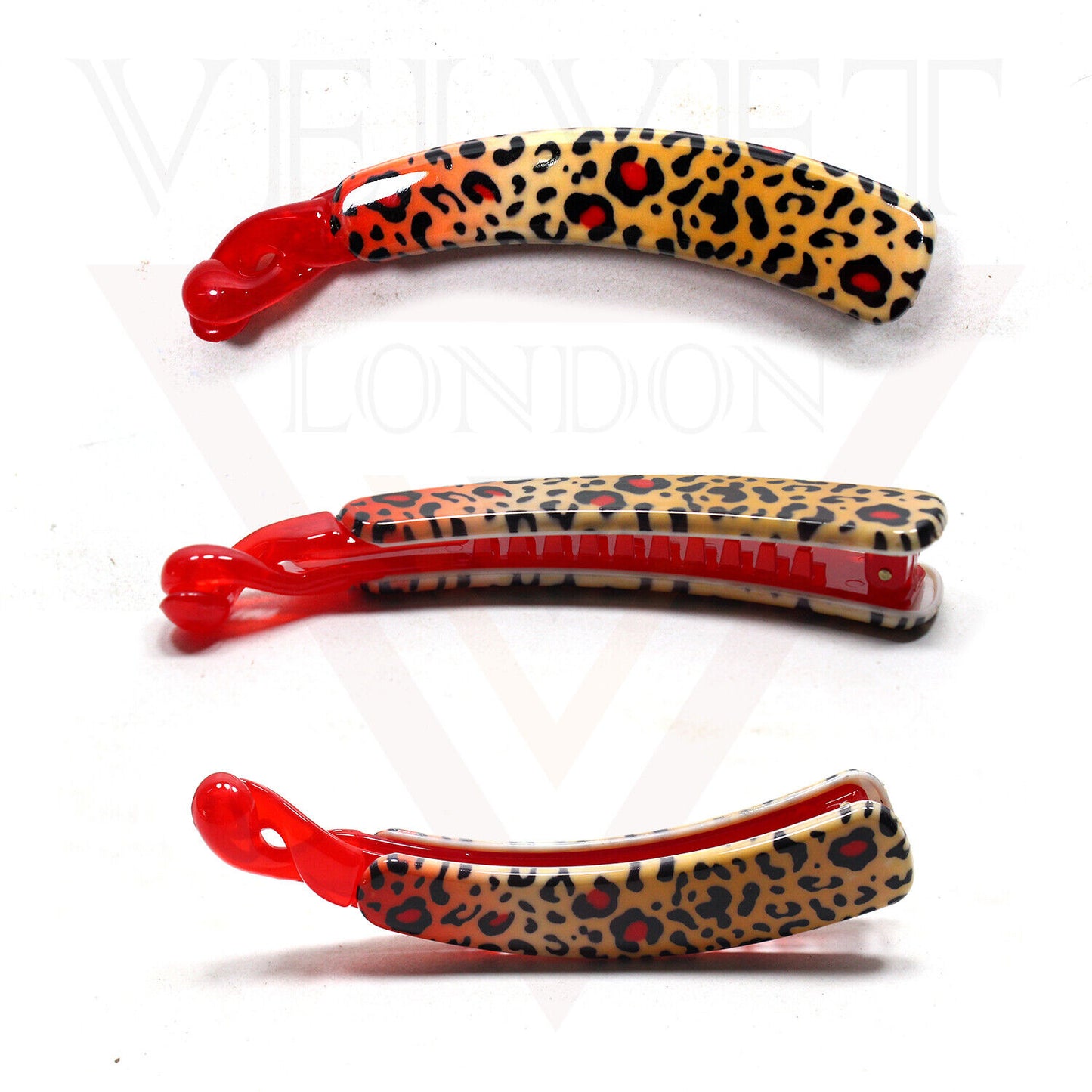 Banana Hair Clips Nonslip Strong Clamp Barrettes Animal Twist Clips Hair Pins