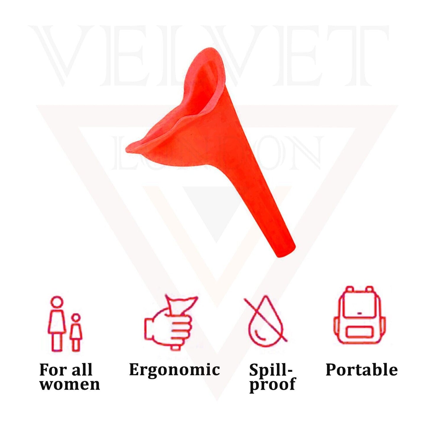 Female Urination Device Reusable Female Urinal Portable Funnel for Women Wee Cup