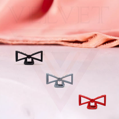 Hair Claw Clips Hair Clamp Frosted Claw Metal Bow Non-slip Barrette Matte Jaw