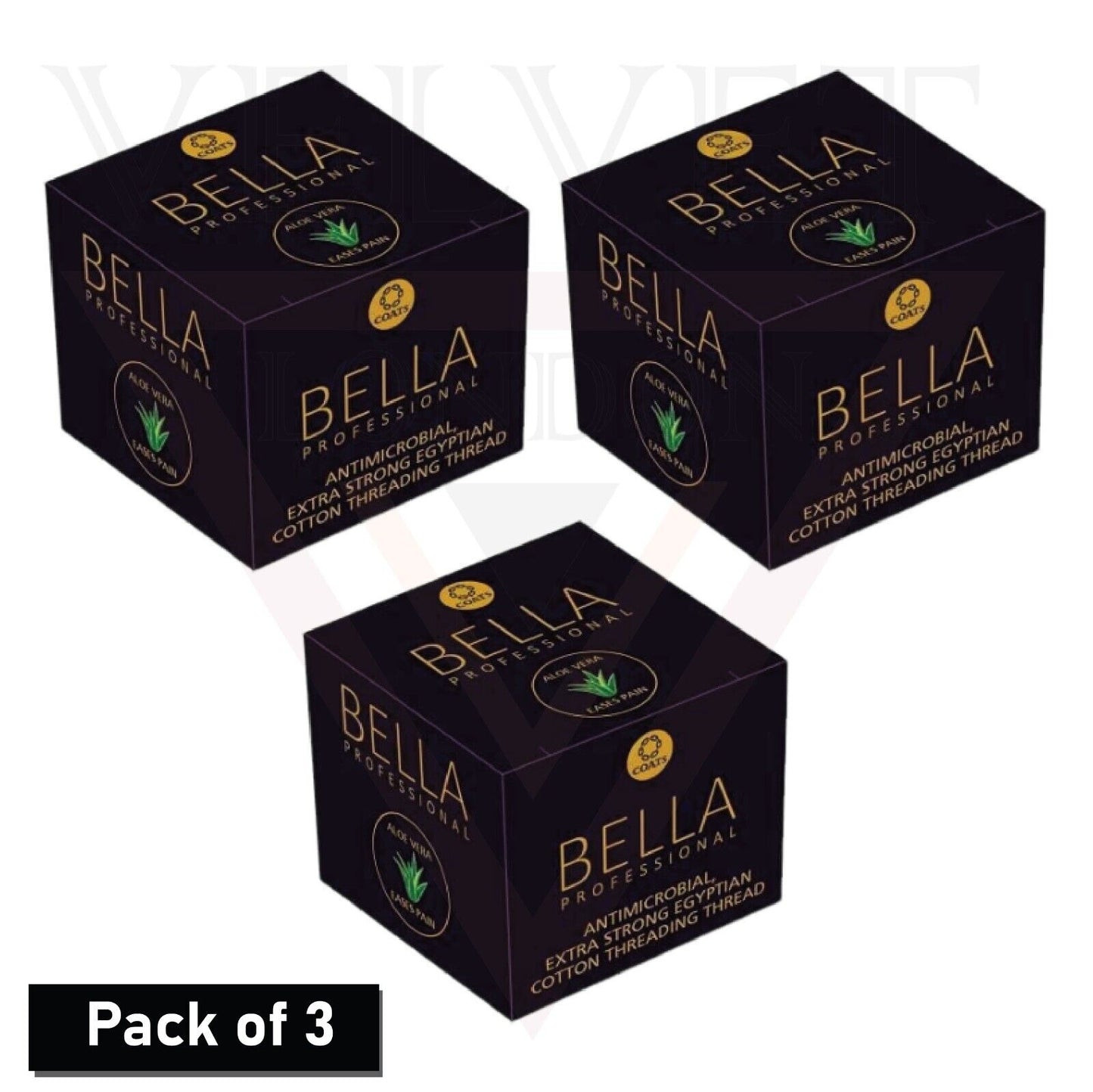 Bella Professional Eyebrow Threading Threads Antibacterial Facial Hair Removal