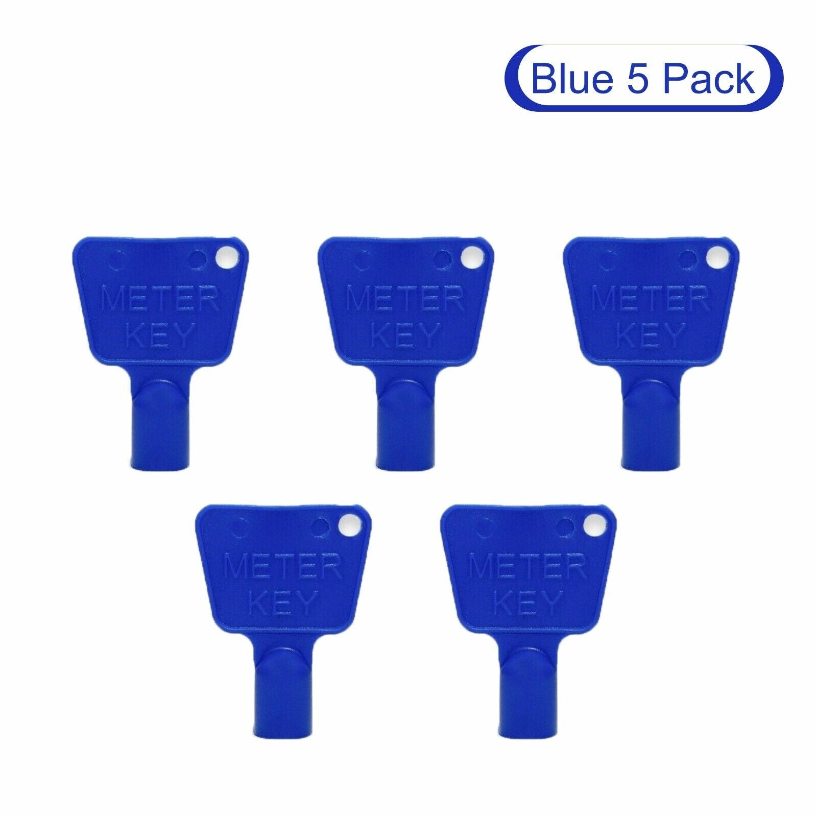 Meter Box Key Blue Cupboard Cabinet Triangle Meter Keys Utility Meter Keys