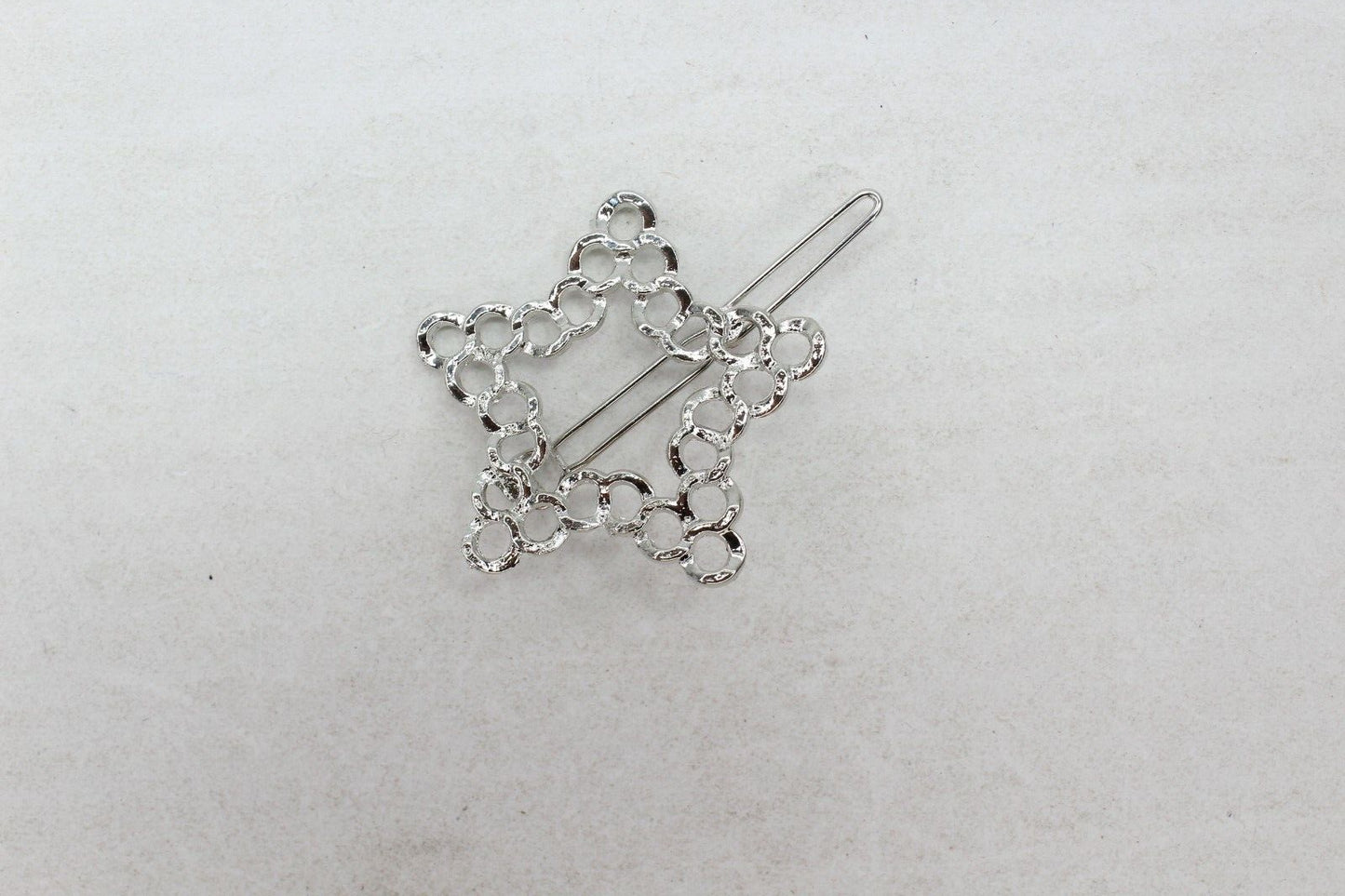 Silver Hair Clips Metal Infinity Pins Sliders Barrettes Korean Clips Hair Grip