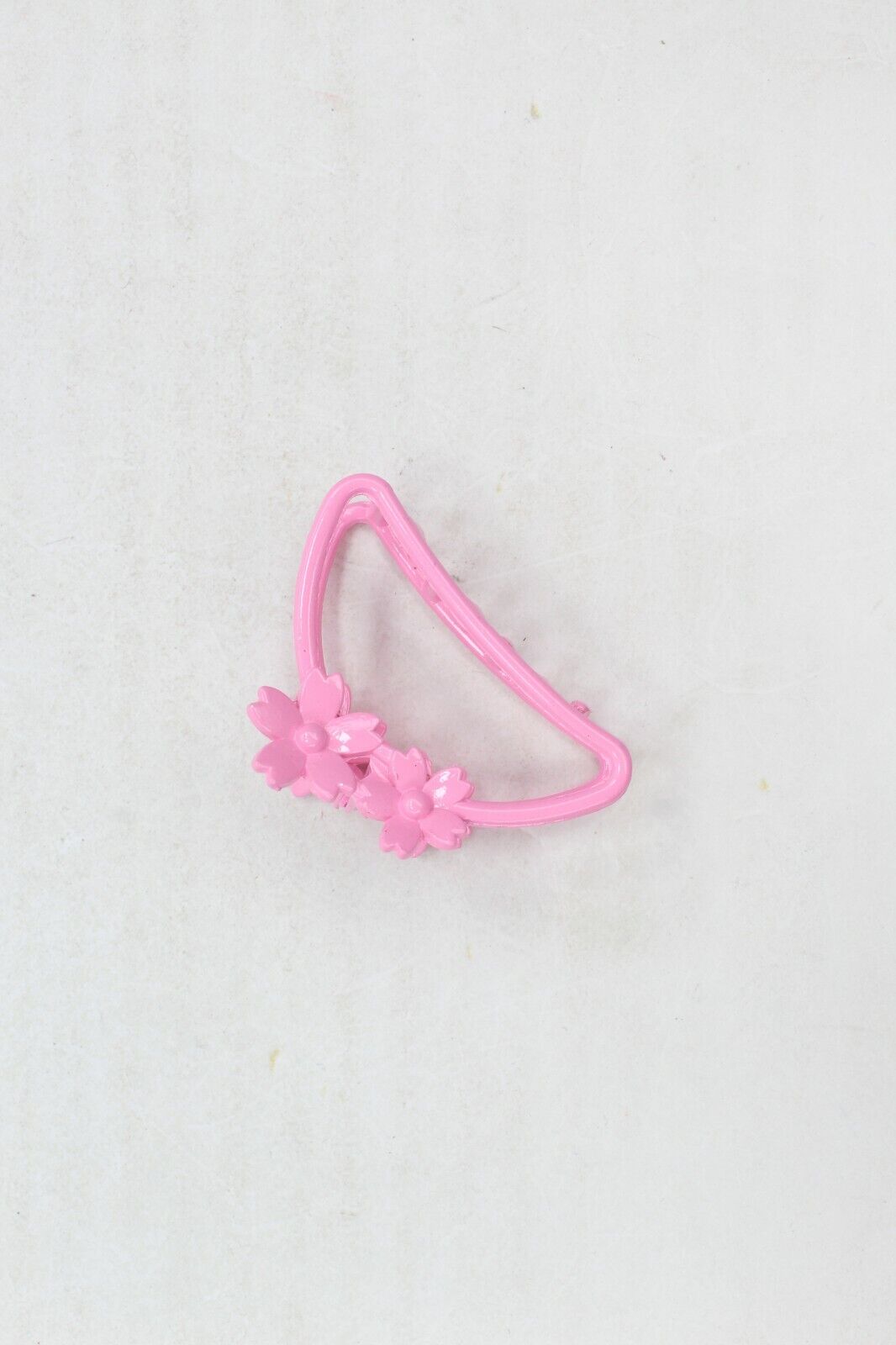 Matte Hair Claw Clip Metal Flower Clutcher Non-slip Frosted Barrette Jaw Clamp