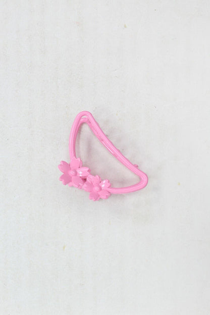 Matte Hair Claw Clip Metal Flower Clutcher Non-slip Frosted Barrette Jaw Clamp