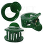 Hair Claw Clips Tiny Round Hair Clamp Crab Non-Slip Barrettes Hairgrip For Girls