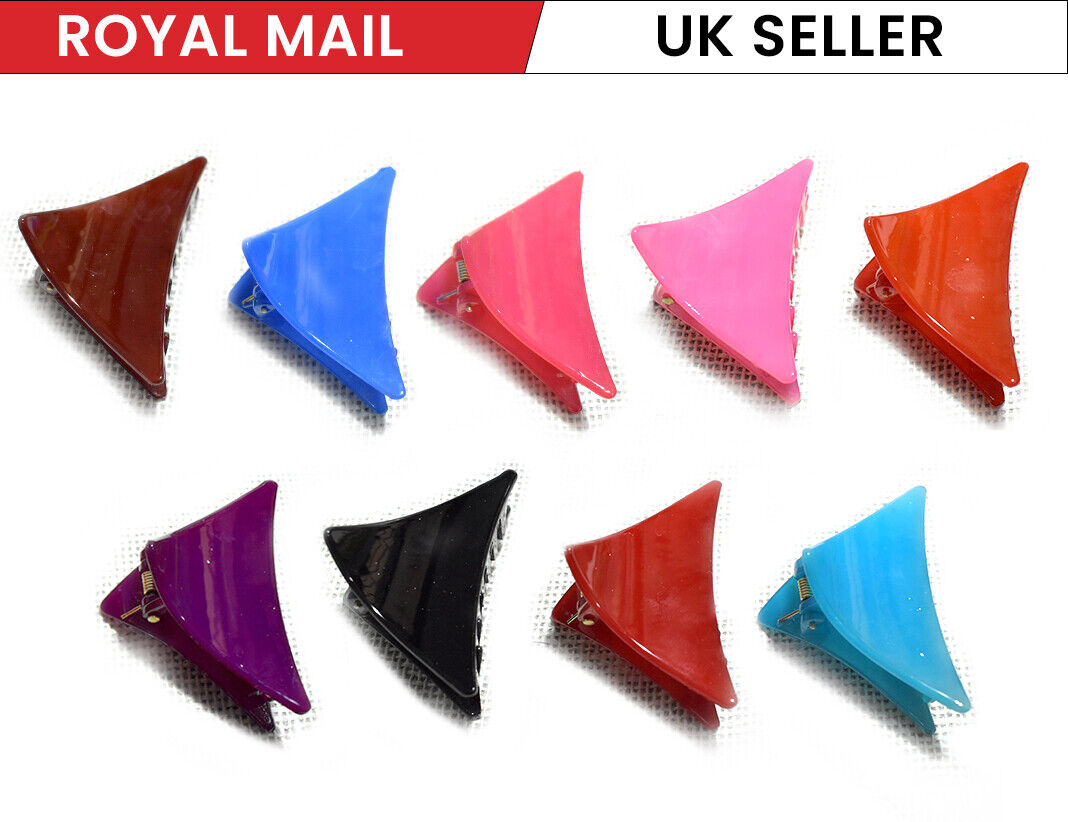 Triangle Hair Claw Cambered Tiny Hair Clip Butterfly Crab Clamp Baby Hair Grip