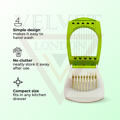 Food slicer egg slicer for boiled egg Multifunctional Egg Cutter Section Chopper