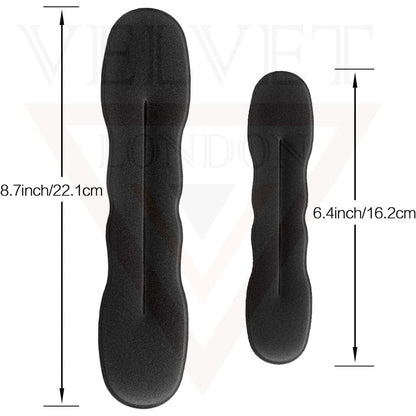 6Psc Bun Makers Upgraded Hair Holder Sponge Hair Clips Styling Donut Buns Tools
